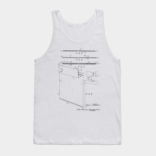 Urinary Drainage System Vintage Patent Hand Drawing Tank Top